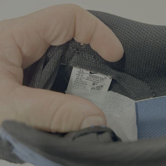 Nike Dunk Low NAS Airbrush “Industrial Blue” - Picture 8 of 8